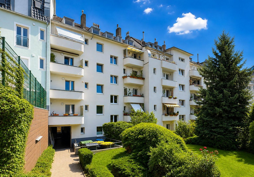 Rückansicht Wormserstr. 47ff
