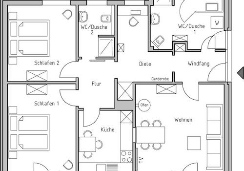 Grundriss schematisch