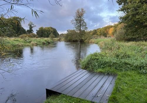Kleine Steganlage