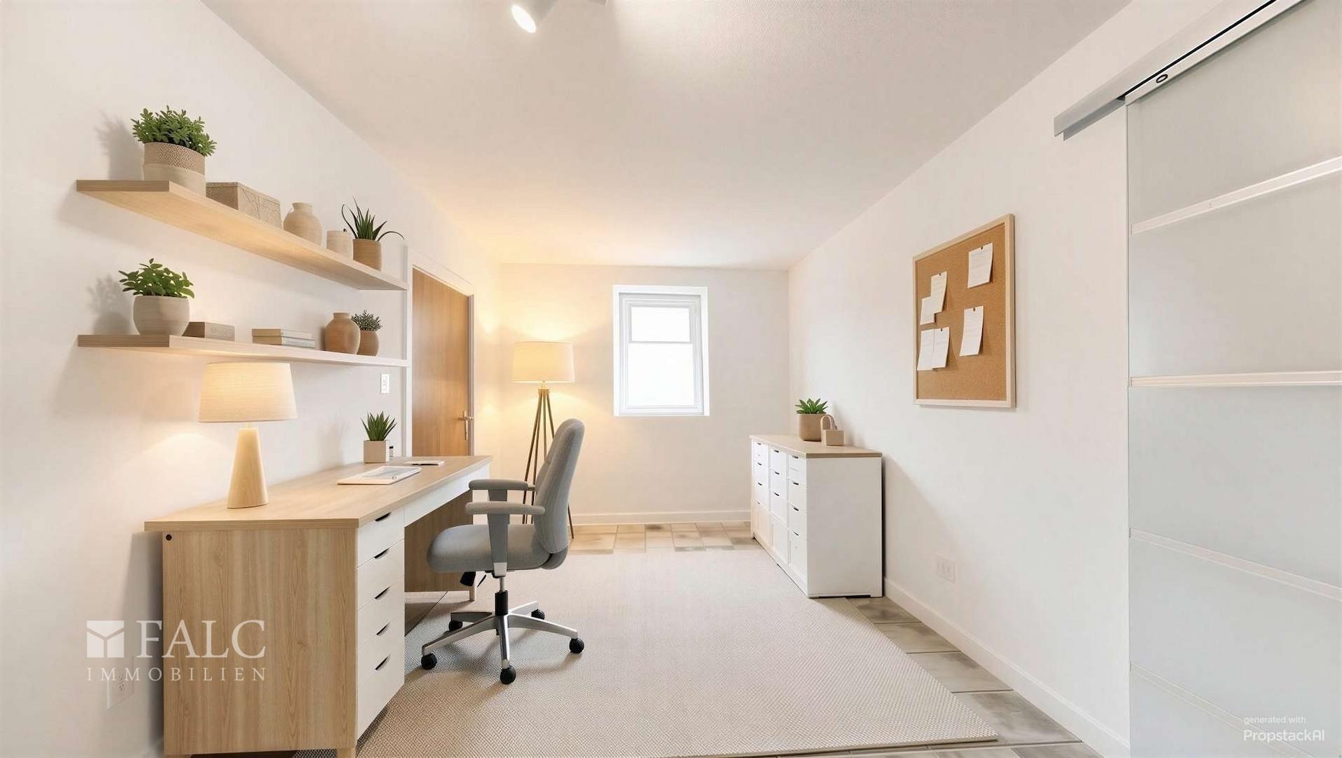 Homeoffice- digital möbliert