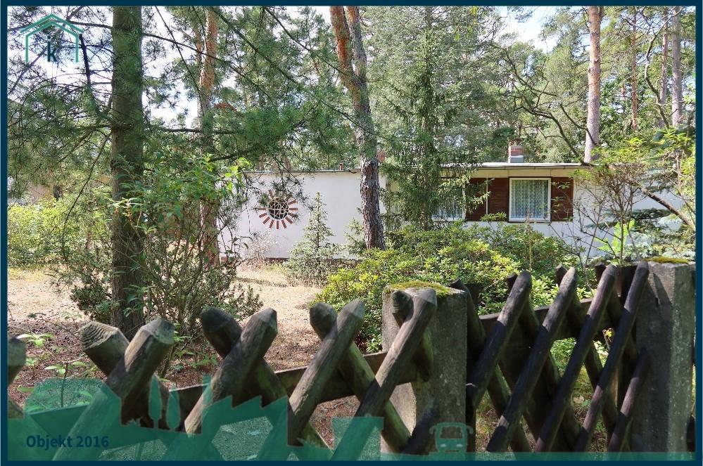 Blick zum Bungalow 1