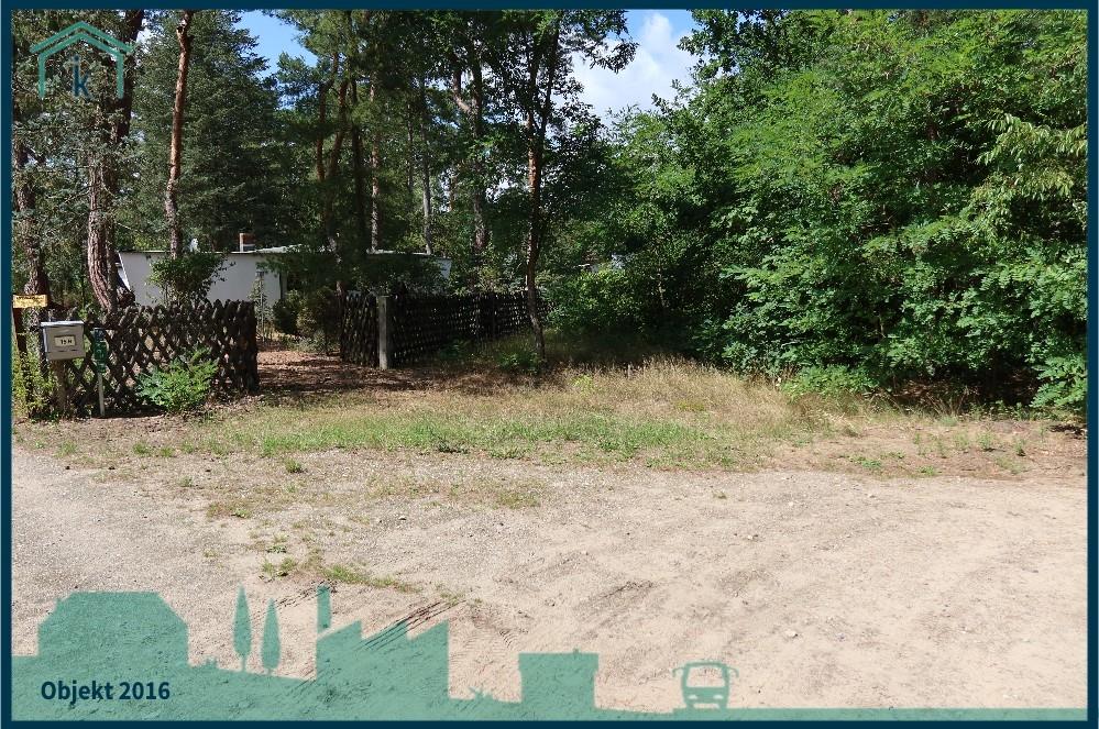 Blick zum Grundstück