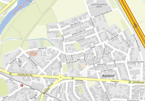 Geolyzer Kartenausschnitt