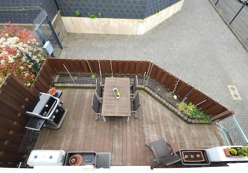 Terrasse vor der Küche