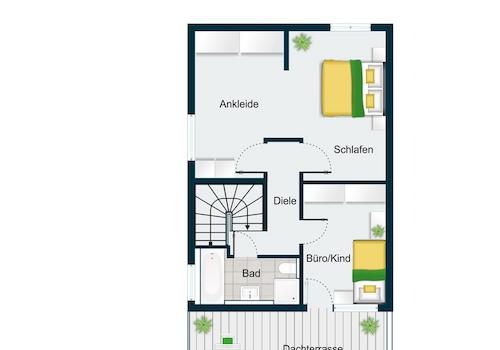 Grundriss Dachgeschoss