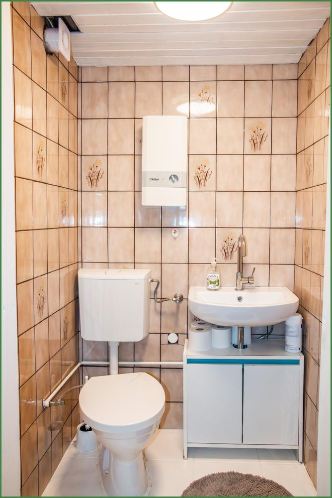 WC im Erdgeschoss