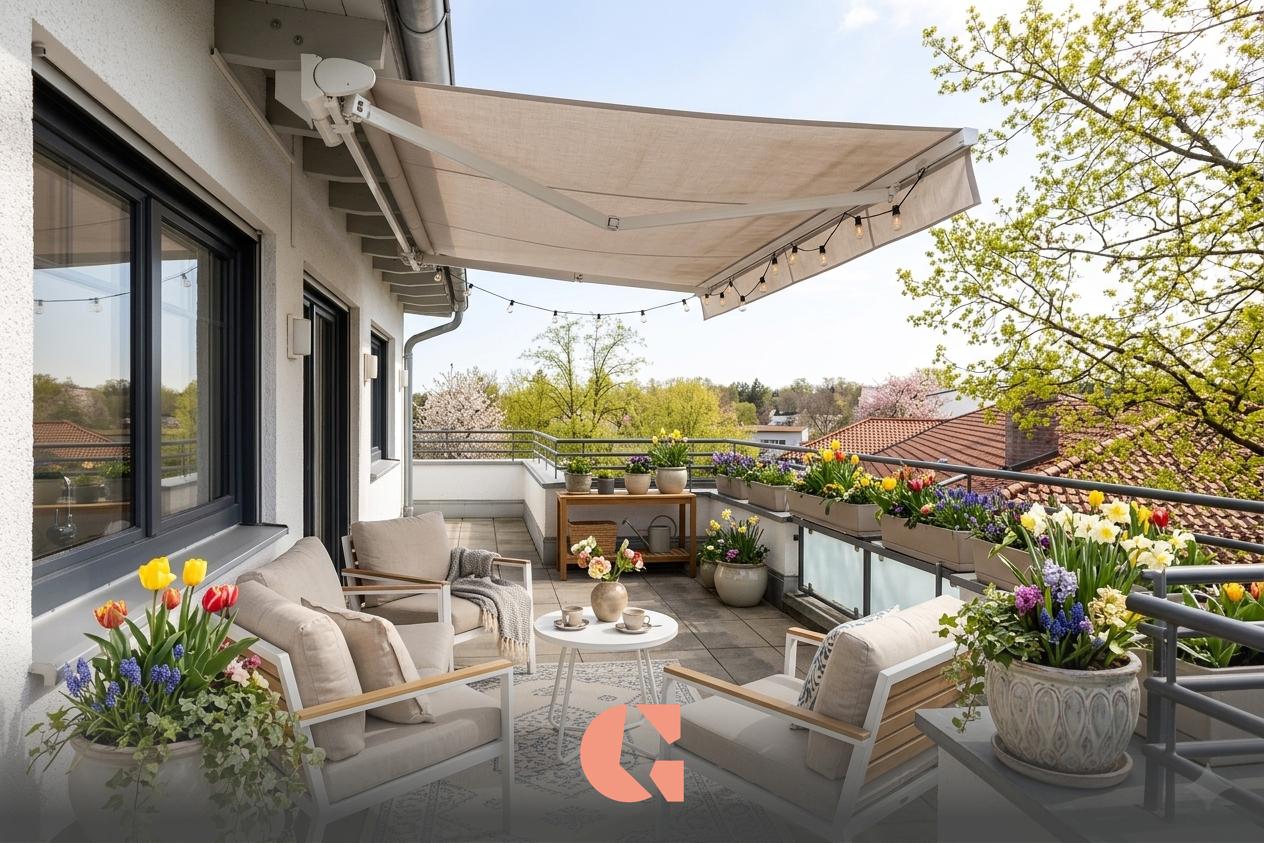 Terrasse Visualisierung