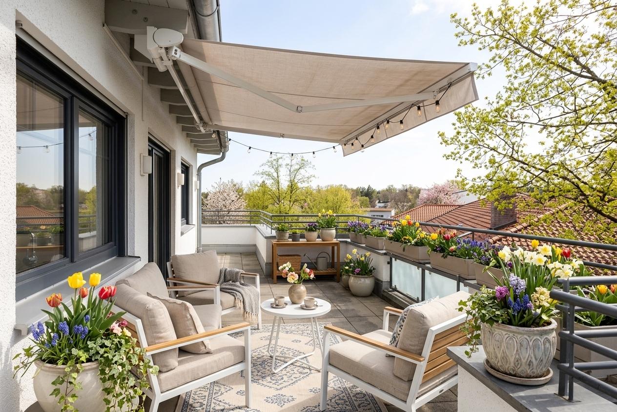 Terrasse Visualisierung