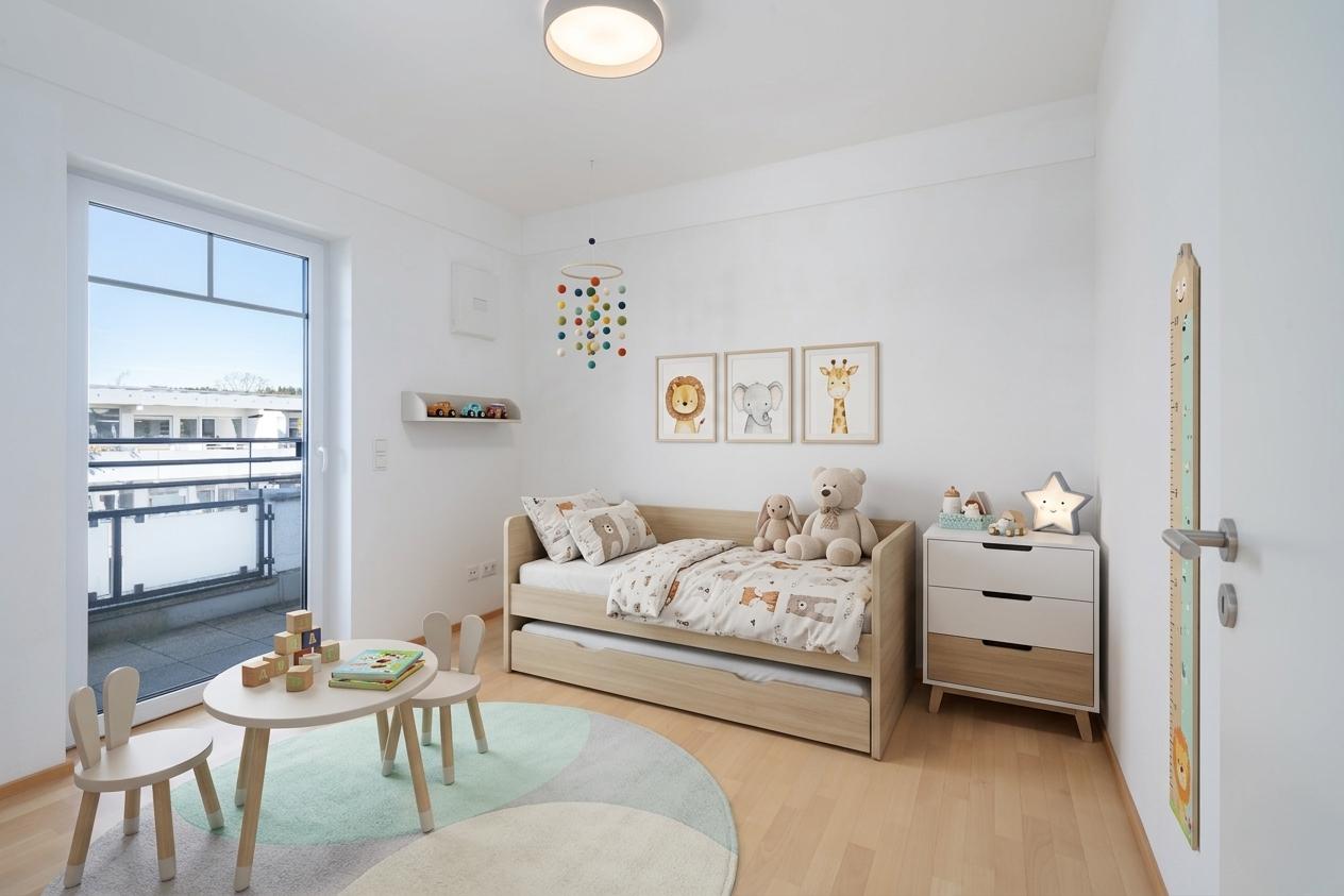 Kinderzimmer Visualisierung