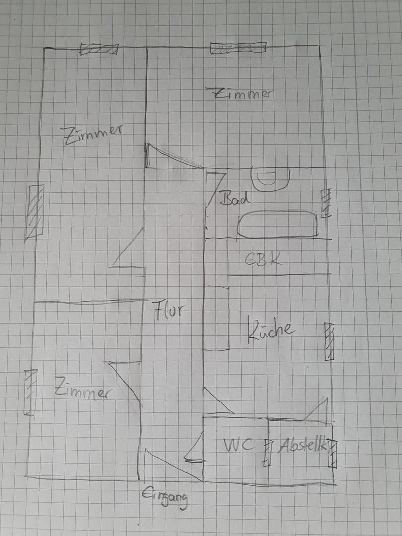 ungefährer Grundriss