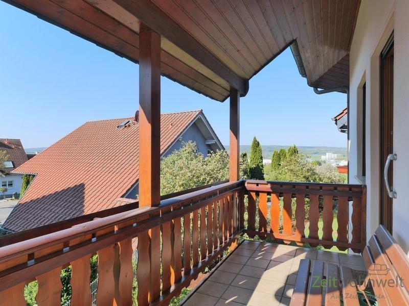 überdachter Balkon