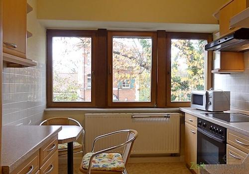 Blick in die Küche