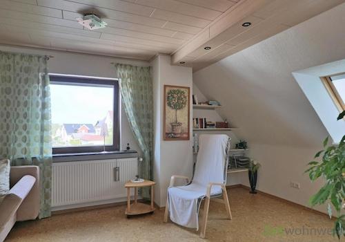 Blick ins Wohnzimmer