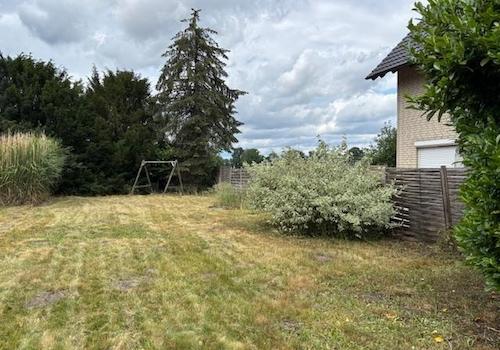 Garten in Richtung Feld