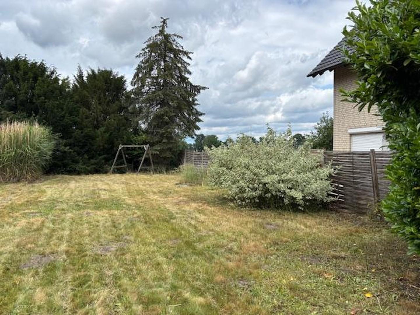 Garten in Richtung Feld