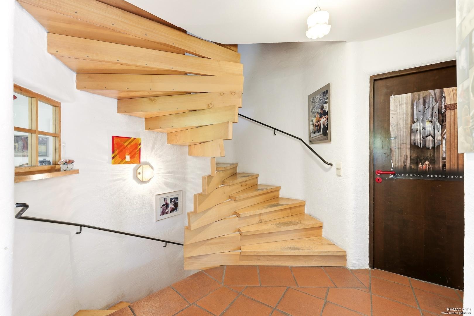 Außergewöhnliche Treppe
