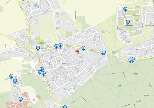 Geolyzer Kartenausschnitt