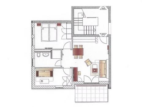 Grundriss WE1