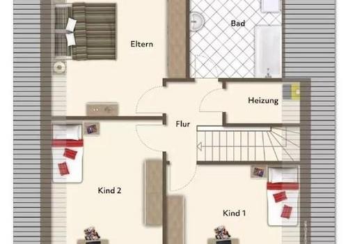 Grundriss Obergeschoss