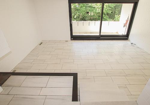 Wohnraum mit Kamin