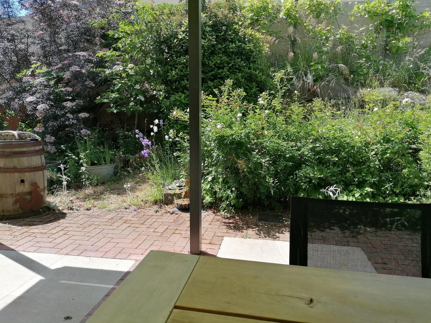 Terrasse und Garten