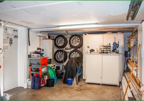 Garage hintere Seite