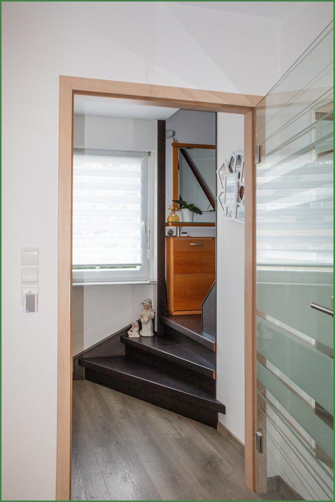 Treppe ins Dachgeschoss