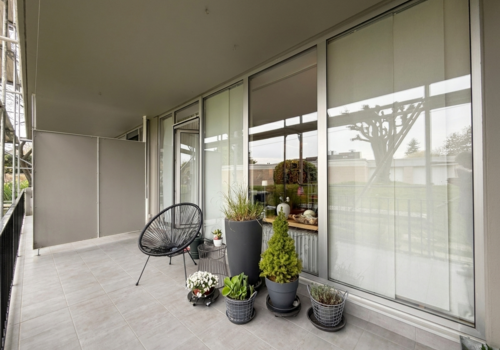 Souterrain li. Balkon