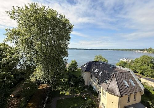 Blick aus dem Wohnzimmer