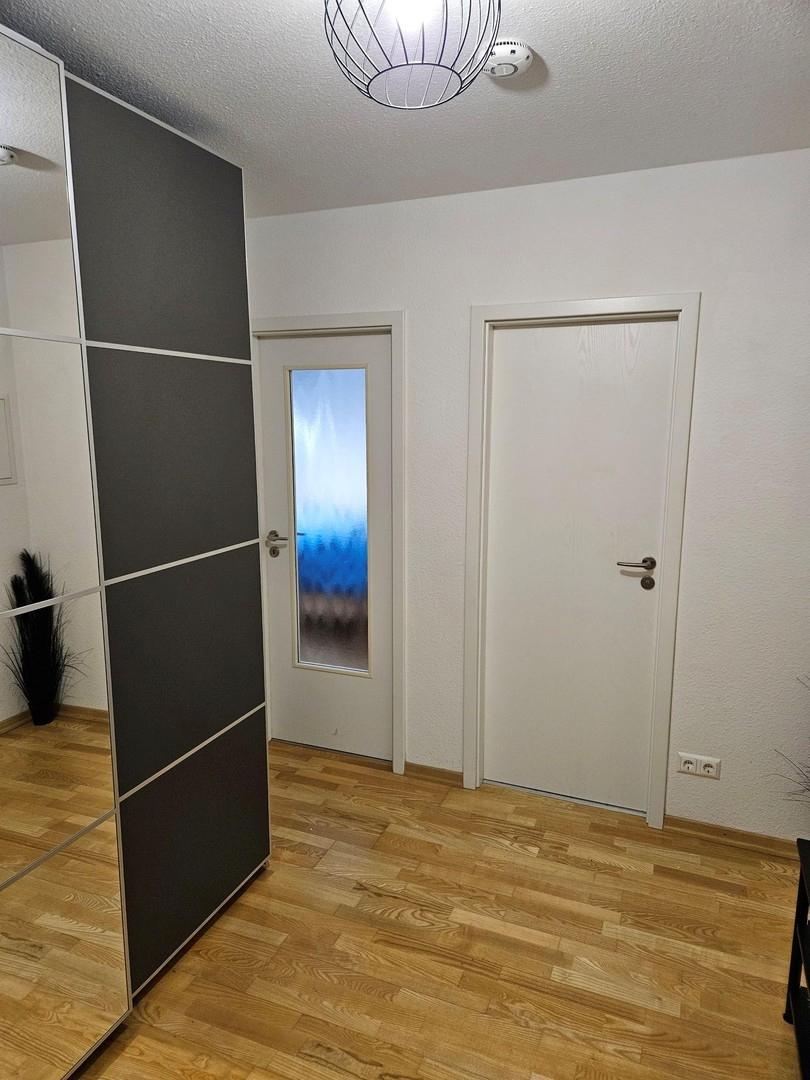 Flur mit Kleiderschrank