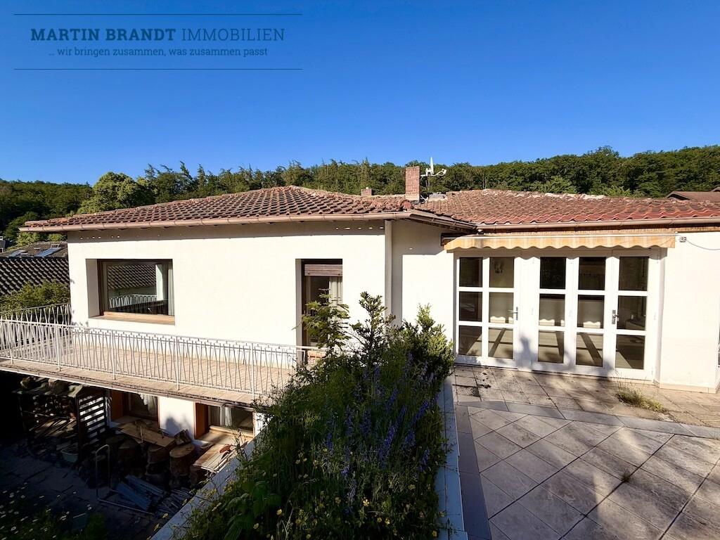 Südwest Ansicht des Hauses