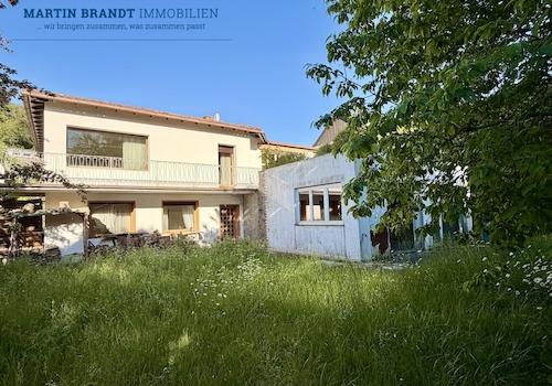 Rückansicht des Hauses