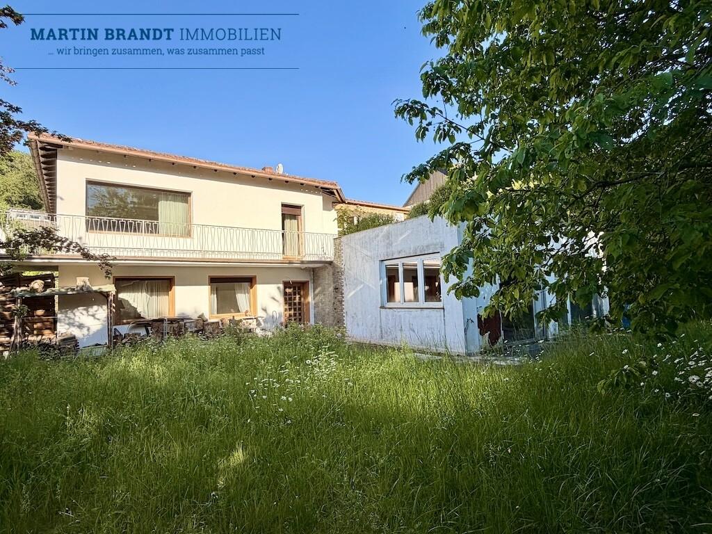 Rückansicht des Hauses