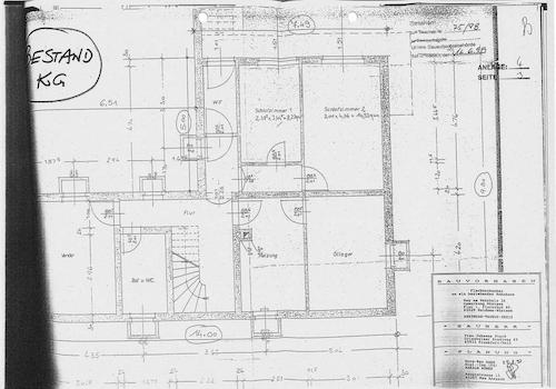 Grundriss Kellergeschoss