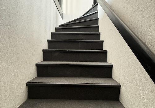 Treppe zum DG