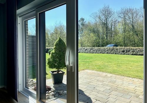 Blick auf die Terrasse
