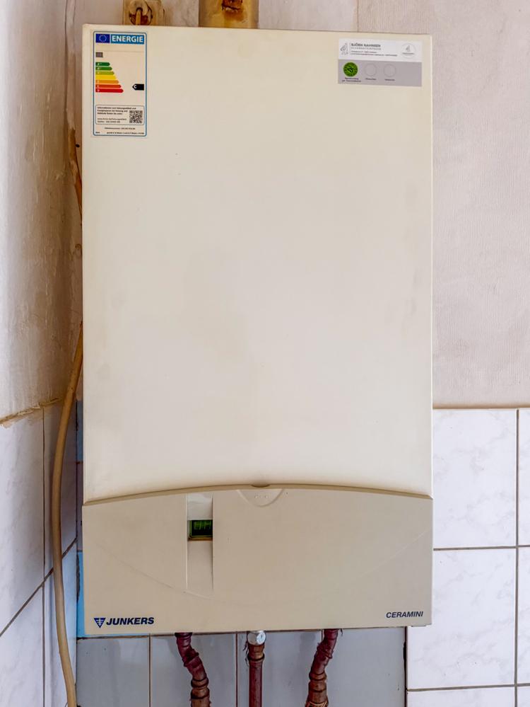 Gasheizung Wohnung vorne