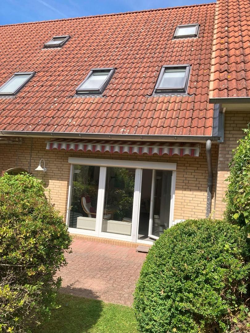 Blick auf die Südterrasse