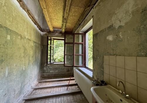 Gästezimmer unten entkernt