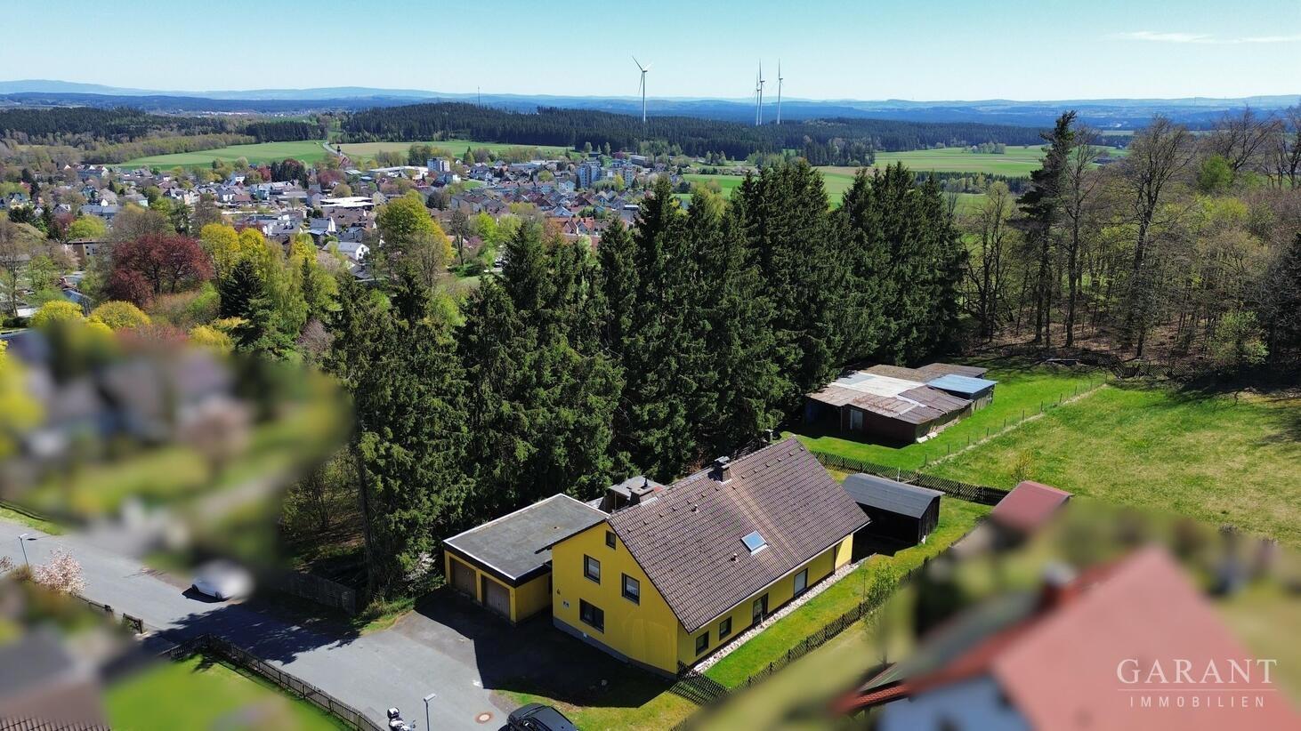 Schönwald von oben