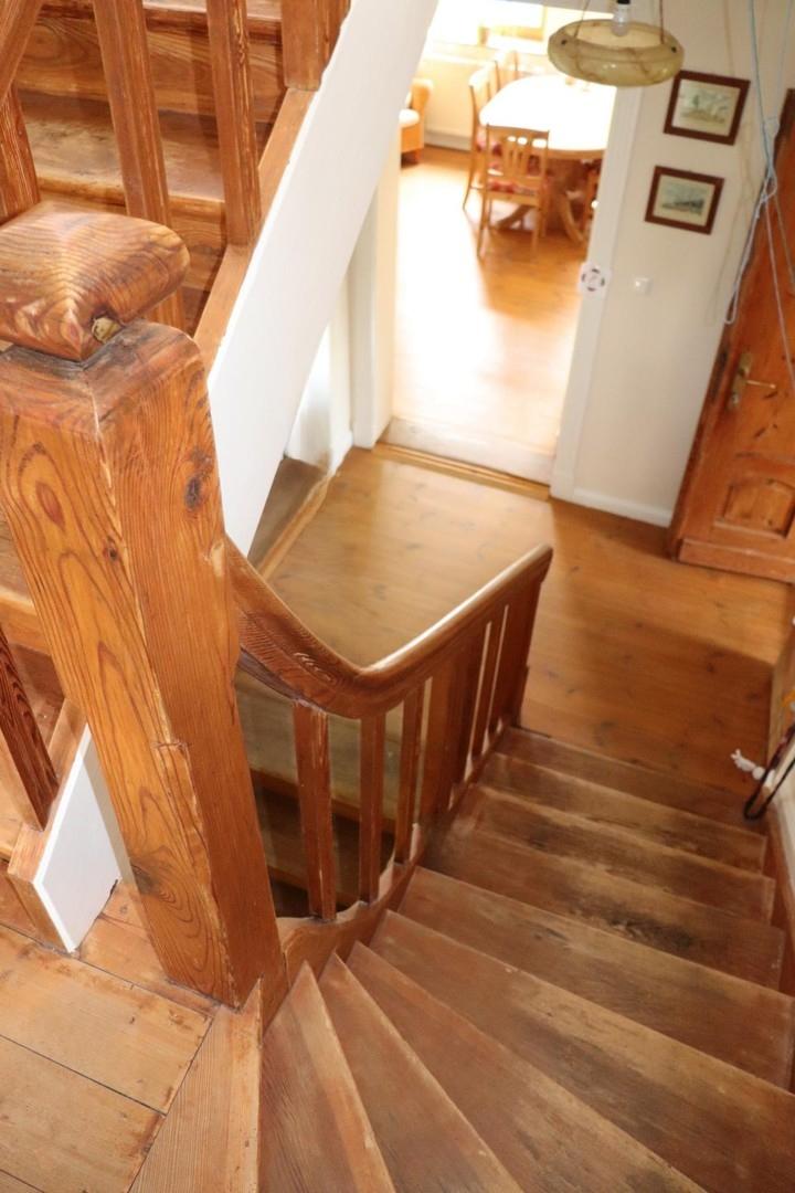 historische Treppe