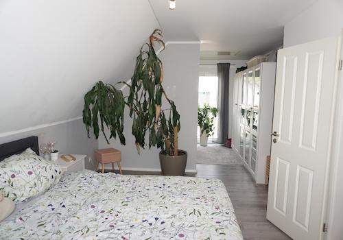 Schlafzimmer mit Ankleidebereich