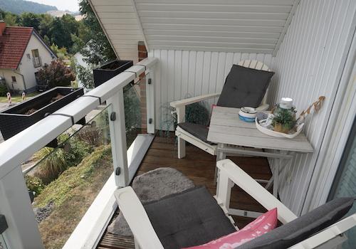 Balkon am Schlafzimmer