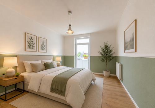 Küche als Schlafzimmer (KI)