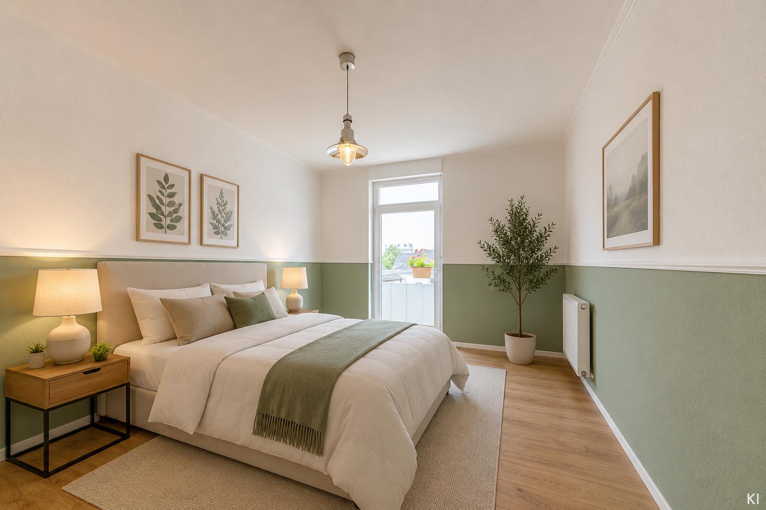Küche als Schlafzimmer (KI)