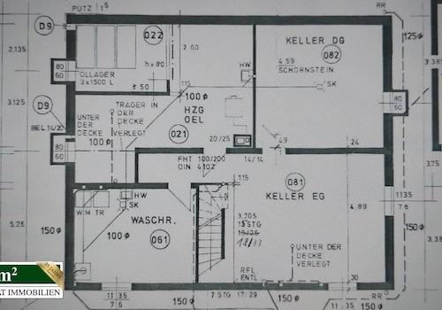 Grundriss Keller
