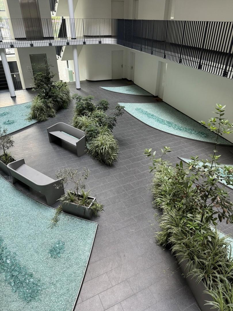 Atrium auf EG-Höhe