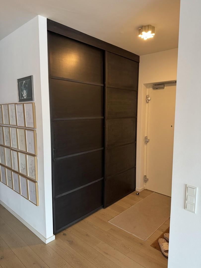 Blick Garderobe