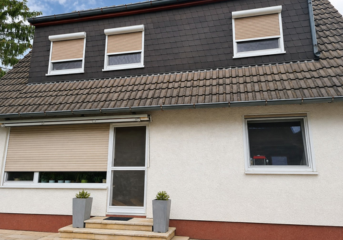 Haus Hinteransicht