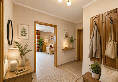 Flur im Erdgeschoss 